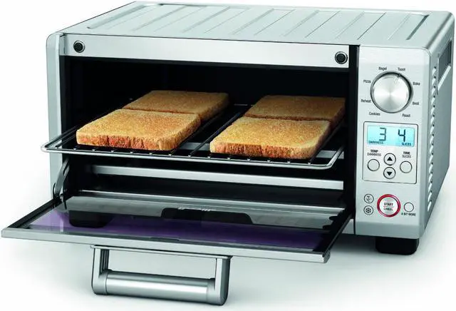 Alt view image 4 of 19 - Breville the Mini Smart Oven®, Electric Countertop Toaster Oven, Small Portable Oven, BOV450XL, Brushed Stainless Steel
