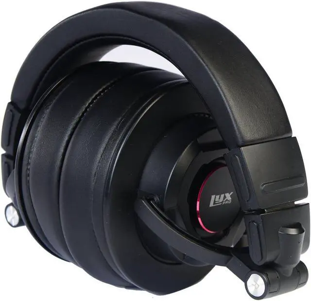 Alt view image 2 of 10 - LyxPro HAS-30 Professional Studio Monitor Headphones, Detachable Cable, Foldable