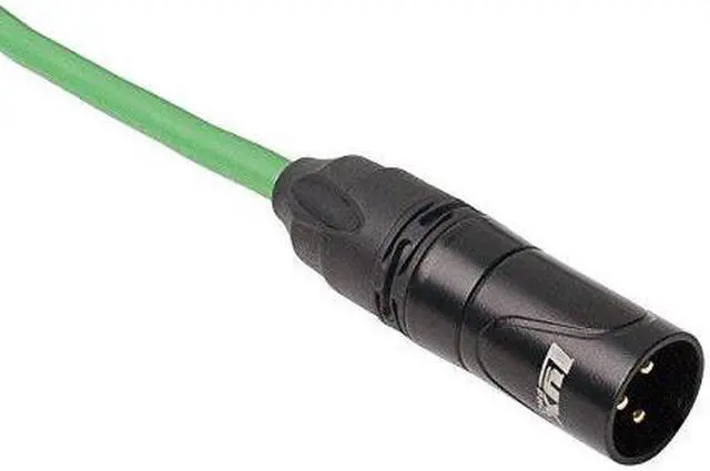 Alt view image 4 of 4 - LyxPro Balanced XLR Cable 25 ft Microphone Cable, Powered Speakers , Green