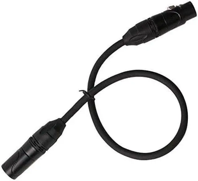 Alt view image 6 of 12 - LyxPro Balanced XLR Cable 3 ft Microphone Cable, Powered Speakers , Black