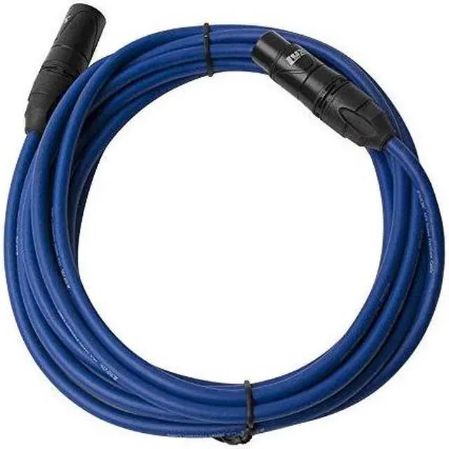 Alt view image 6 of 9 - LyxPro Balanced XLR Cable 15 ft Microphone Cable, Powered Speakers , Green