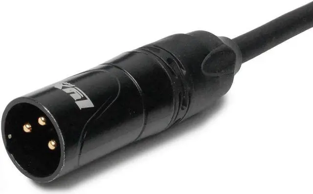 Alt view image 3 of 7 - LyxPro 25 ft High End XLR cable 4-Conductor Star Quad Microphone Cable - Black