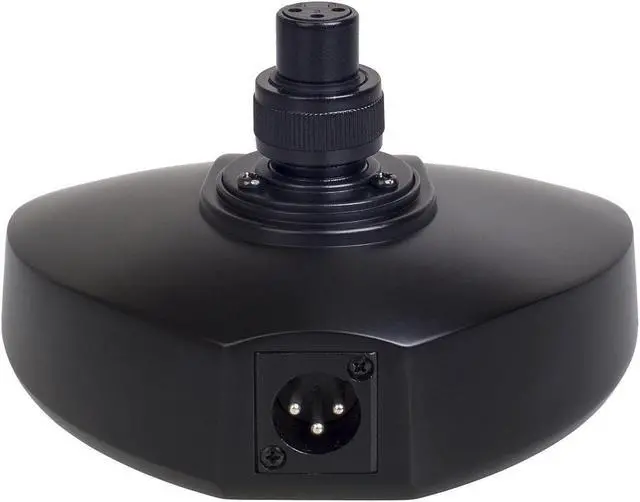 Alt view image 2 of 6 - LyxPro Microphone Desktop Base XLR socket for Podium & Gooseneck Microphones