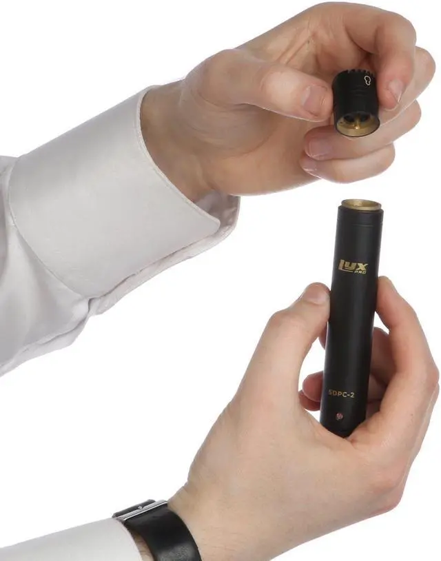 Alt view image 7 of 14 - LyxPro Pencil Condenser Stick Microphones Omni, Cardioid, Super Cardioid Capsule