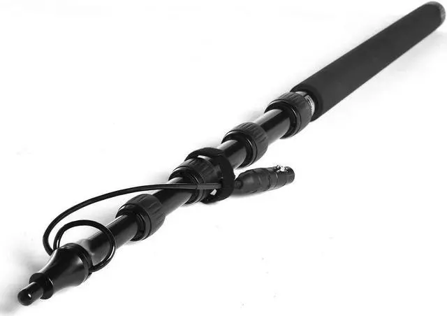 Alt view image 7 of 16 - LyxPro MPL-20 Professional Boom pole with Internal Cable for Shotgun Microphones