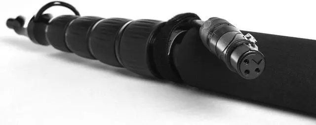 Alt view image 3 of 16 - LyxPro MPL-20 Professional Boom pole with Internal Cable for Shotgun Microphones