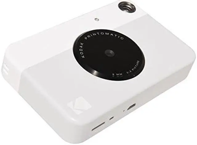 Alt view image 4 of 16 - Kodak Printomatic Instant Print Camera , Prints On ZINK 2x3" Sticky-Backed Paper - Grey