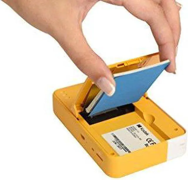 Alt view image 6 of 16 - Kodak Printomatic Instant Print Camera , Prints On ZINK 2x3" Sticky-Backed Paper - Grey