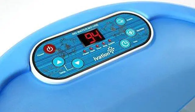 Alt view image 4 of 14 - Ivation Multifunction Foot Spa – Heated Bath with Vibration, Rollers, Bubble Massage & Aromatherapy – Digital Temperature Control LED Display - Includes 3 Pedicure Attachments