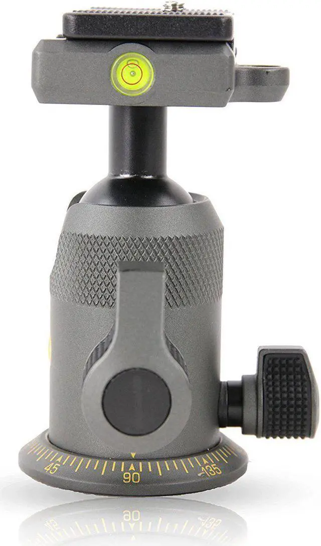 Alt view image 5 of 15 - Vanguard Alta BH-100 Aluminum Ball Head - 22 lb Max Load Capacity, 2 Bubble Levels