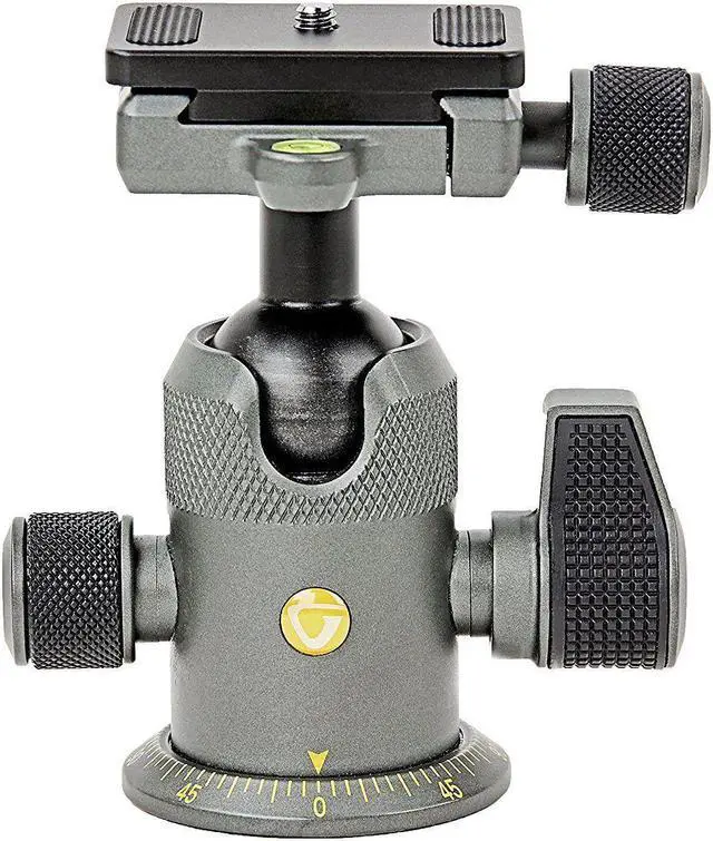 Alt view image 4 of 15 - Vanguard Alta BH-100 Aluminum Ball Head - 22 lb Max Load Capacity, 2 Bubble Levels
