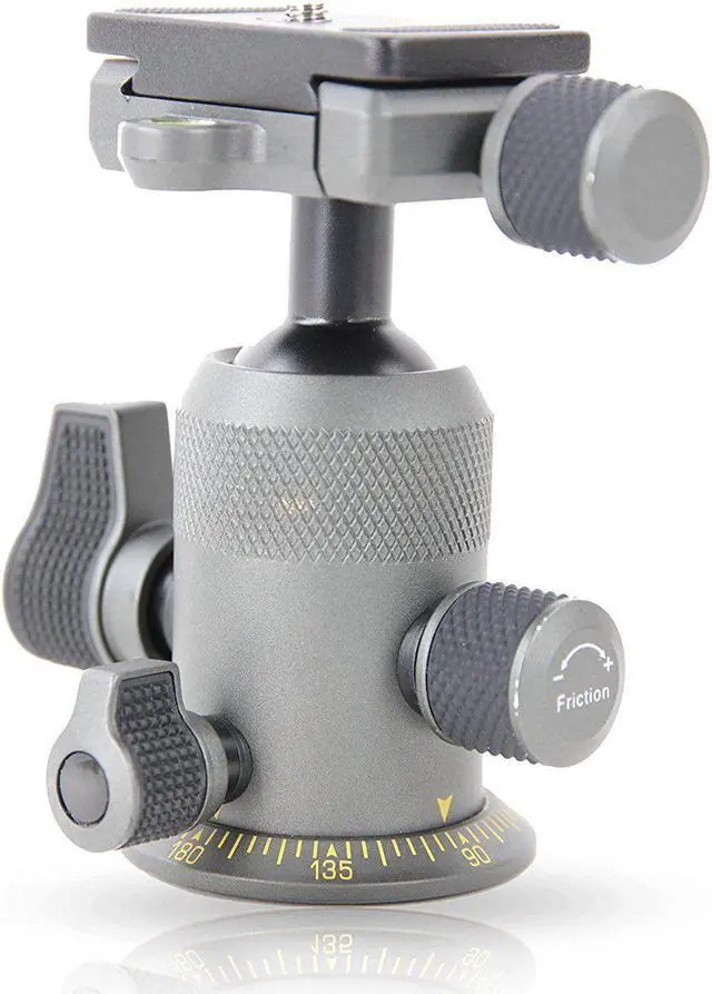Alt view image 7 of 15 - Vanguard Alta BH-100 Aluminum Ball Head - 22 lb Max Load Capacity, 2 Bubble Levels
