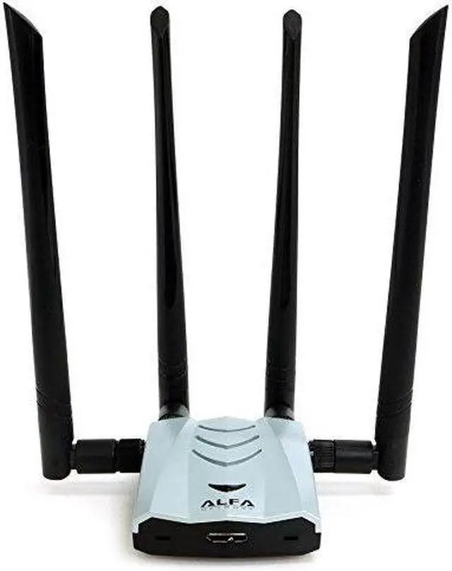 Alt view image 8 of 14 - Alfa AWUS1900 802.11ac Dual band 2.4/5 Ghz Wi-Fi USB Adapter AC1900 1900Mbps