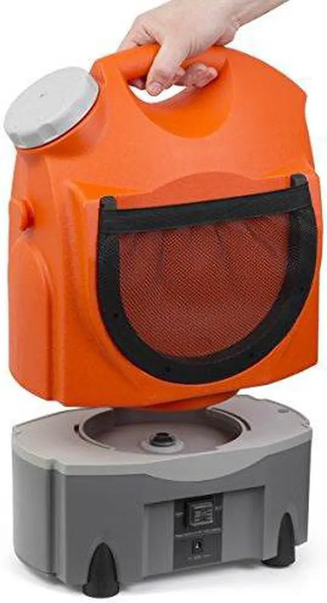 Alt view image 3 of 9 - Ivation Multipurpose Portable Spray Washer w/ Water Tank - Runs on Built-In Rechargeable Battery, Home Plug & 12v Car Plug - Integrated Roller Wheels