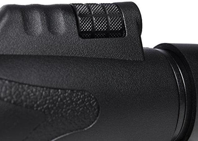 Alt view image 3 of 6 - Grip Scope High Definition WIDE VIEW Compact Monocular Waterproof Dust & Shock Proof With Retractable Eyecup & BAK4 Prism Full FMC Multi Coated Optical Full Glass Lens Free Cleaning Cloth &Strap