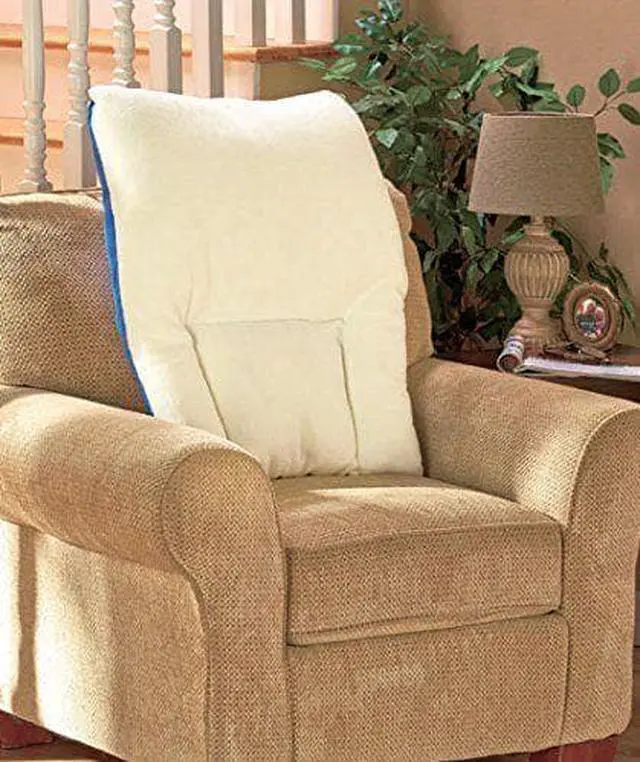 Alt view image 2 of 3 - High Back Comfort Pillow for Chairs & Cars