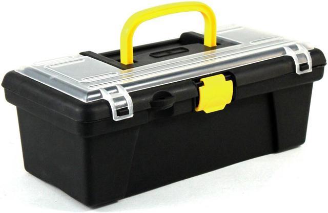 Universal Home Dual Compartment Hobby Craft Tool Box Portable Workshop  Storage 