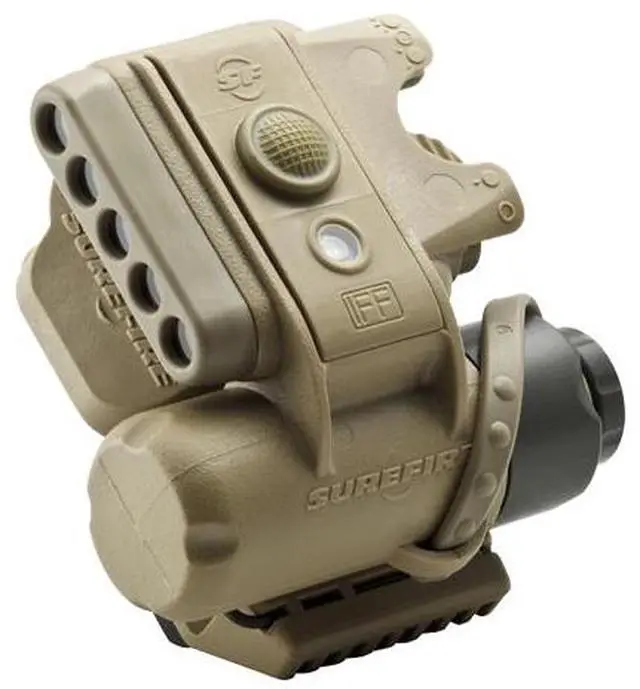 Alt view image 2 of 3 - Helmet Light - Ratchet Mount, Tan