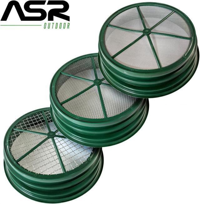 ASR Outdoor 7pc Gold Panning Kit 1/2 Mesh Classifier, 14 10