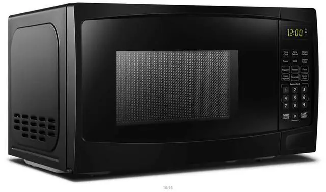 Alt view image 6 of 11 - Danby DBMW0720BBB 0.7 cu. ft. Countertop Microwave in Black