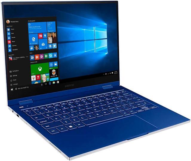 Alt view image 4 of 7 - SAMSUNG Galaxy Book Flex NP930QCG-K01US Intel Core i7 10th Gen 1065G7 (1.30 GHz) 8 GB Memory 512 GB SSD Intel Iris Plus Graphics 13.3" Convertible 2-in-1 Laptop Windows 10 Home 64-bit Royal Blue