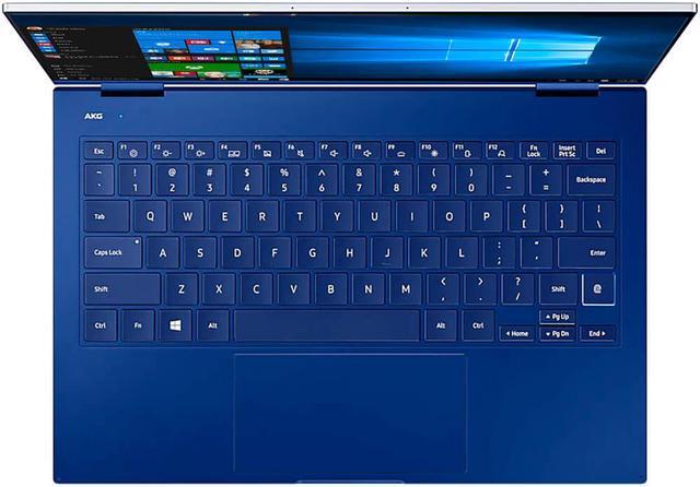 Alt view image 3 of 7 - SAMSUNG Galaxy Book Flex NP930QCG-K01US Intel Core i7 10th Gen 1065G7 (1.30 GHz) 8 GB Memory 512 GB SSD Intel Iris Plus Graphics 13.3" Convertible 2-in-1 Laptop Windows 10 Home 64-bit Royal Blue