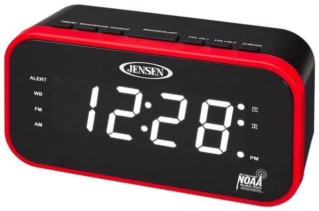 Alt view image 2 of 5 - Jensen JEP-150 Am/Fm Weather Band Clock Radio With Weather Alert