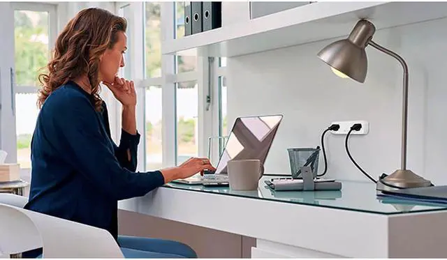 Alt view image 4 of 4 - Nexxt Solutions NHPD610 Smart Wi-Fi Surge Protector - Dual Plug