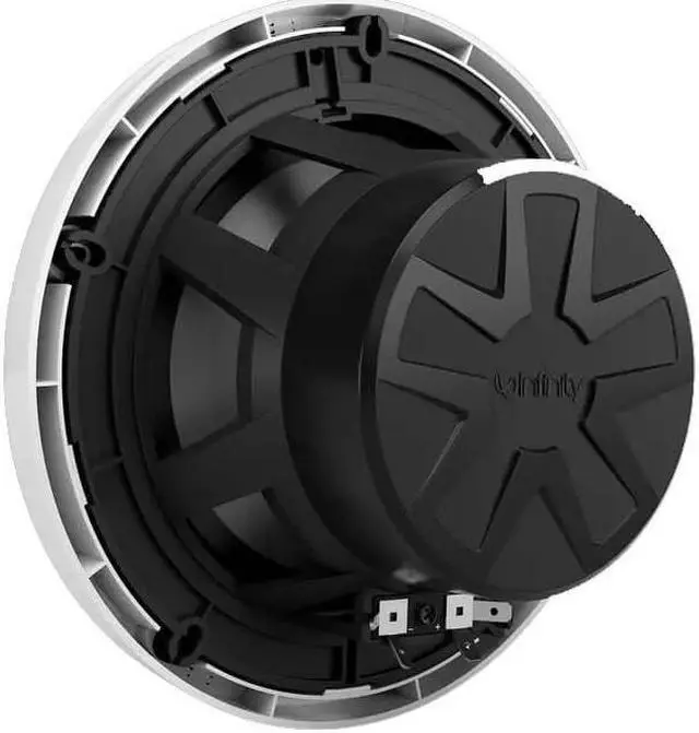 Alt view image 12 of 20 - Infinity INF622MLW 6.5" Round 225 Watt RGB LED Illuminated Marine Speakers - White (Pair)