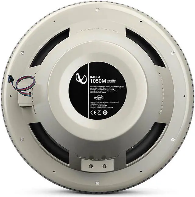 Alt view image 14 of 20 - Infinity KAPPA1050MAM 10" Premium RGB LED Subwoofer (Titanium)