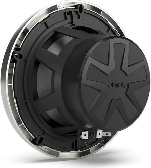 Alt view image 11 of 20 - Infinity INF622MLW 6.5" Round 225 Watt RGB LED Illuminated Marine Speakers - White (Pair)