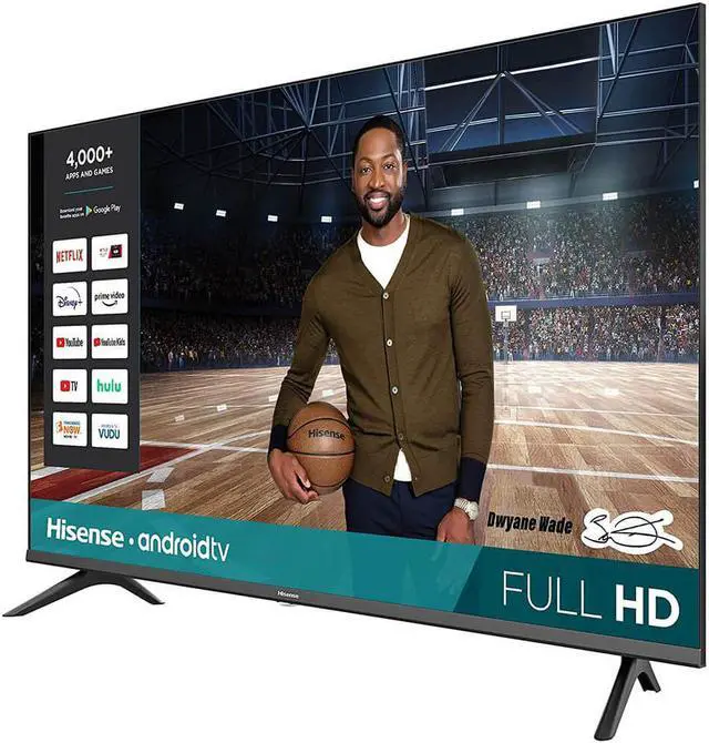 Alt view image 3 of 5 - Hisense 43H5500G 43 inch Class H55 1080p Android Smart TV
