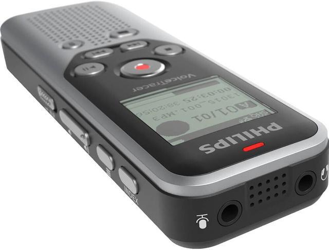 Alt view image 5 of 20 - Philips - VoiceTracer Digital Audio Recorder - Dark Silver & Black