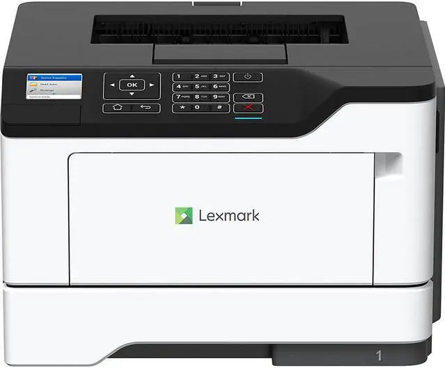 Alt view image 3 of 9 - Lexmark - 36SC371 - Lexmark B2546dw Desktop Laser Printer - Monochrome - 46 ppm Mono - 1200 x 1200 dpi Print - Automatic