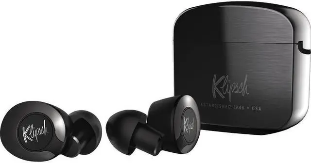Alt view image 2 of 11 - Klipsch Gunmetal T5 II ANC Gunmetal Yes Connector In-Ear True Wireless Noise Canceling Headphones