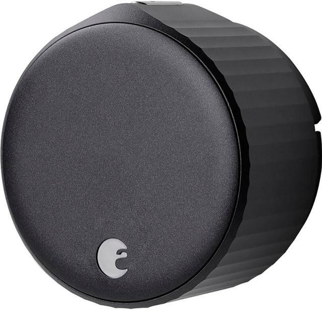Main image of August AUGSL05M01G0 Wi-Fi Smart Lock (4th Gen) - Matte Black