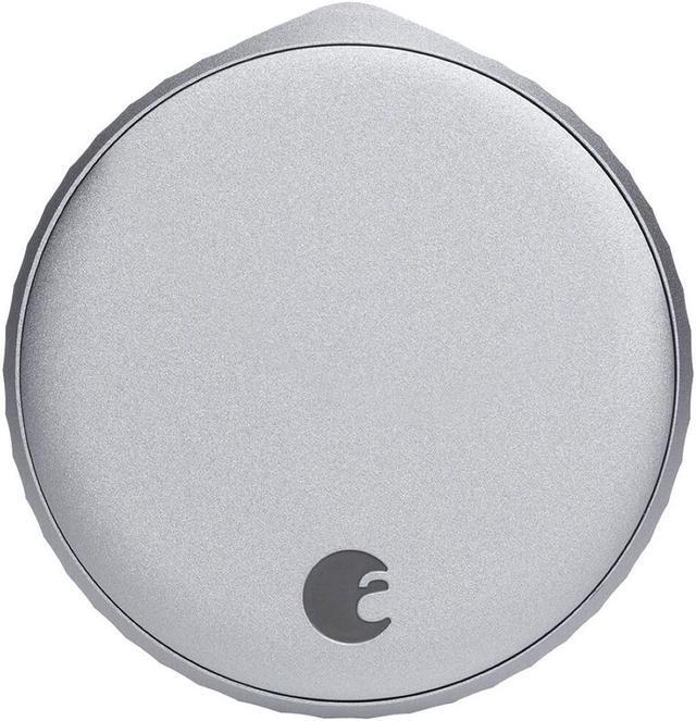 Alt view image 3 of 8 - August AUGSL05M01S0 Wi-Fi Smart Lock (4th Gen) - Silver