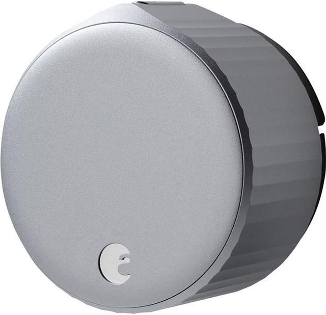 Main image of August AUGSL05M01S0 Wi-Fi Smart Lock (4th Gen) - Silver