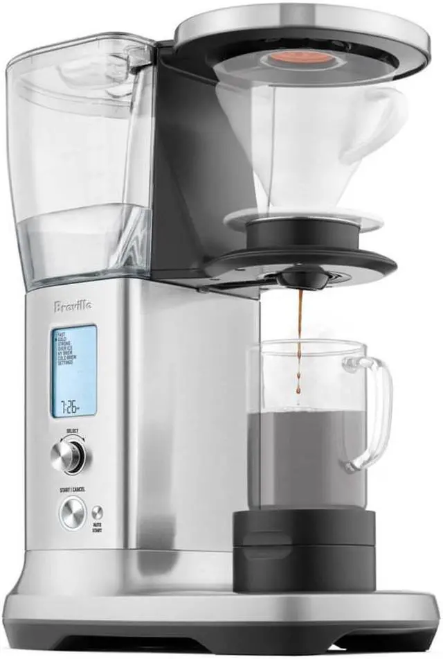 Alt view image 13 of 20 - Breville - Precision Brewer 12-Cup Thermal Coffee Maker - Brushed Stainless Steel