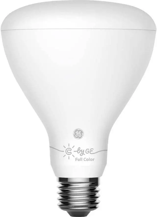 Alt view image 2 of 5 - C by GE Full Color Direct Connect Smart Bulbs (2 LED BR30 Bulbs)