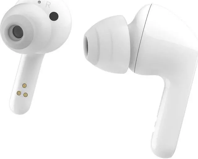 Alt view image 10 of 20 - LG Tone Free FN5W Wireless Earbuds with Meridian Audio - White