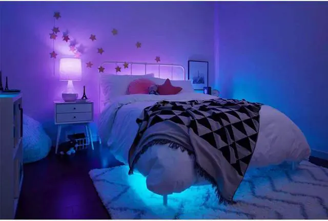 Alt view image 3 of 5 - C by GE Full Color Direct Connect Smart Bulbs (2 LED BR30 Bulbs)