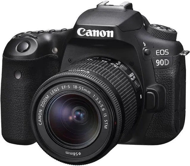 Alt view image 18 of 20 - Canon EOS 90D 32.5MP CMOS Digital SLR Camera with EF-S 18-55mm f/3.5-5.6 IS STM Lens