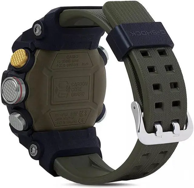 Alt view image 3 of 4 - Casio GGB1001A3CR G-shock MudMaster Watch - Green