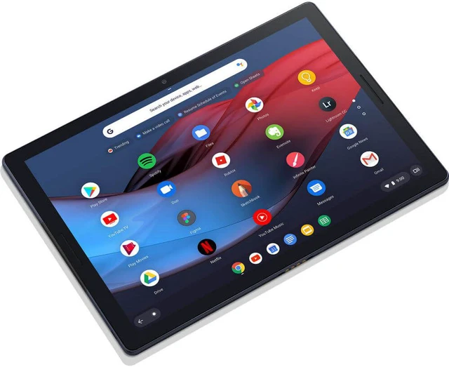 Alt view image 3 of 3 - Google Pixel Slate Tablet 12.3" - 64 GB SSD - 8th Gen Intel m3 CPU - 8 GB RAM - 12 hour battery life - Fingerprint reader