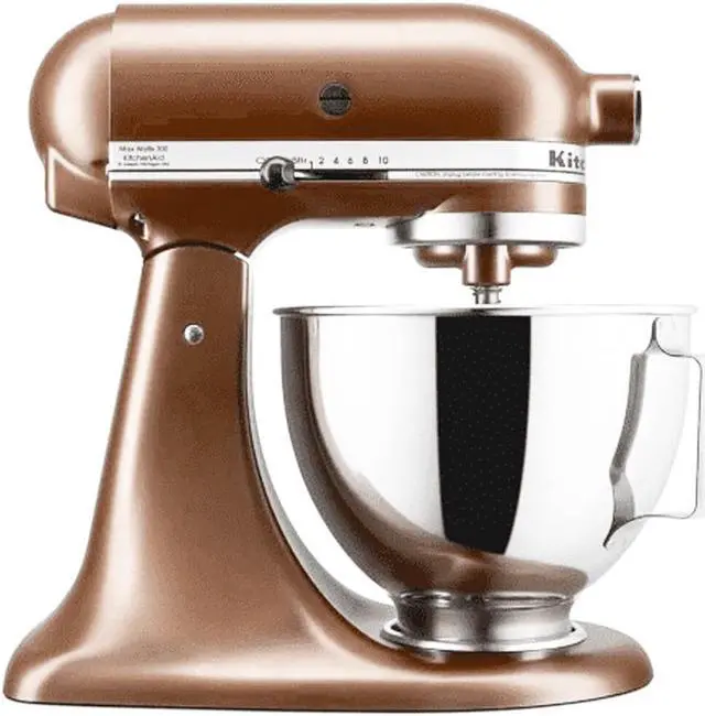 Alt view image 2 of 6 - KitchenAid KSM85PBCE 4.5 Quart Tilt-Head Stand Mixer - Copper