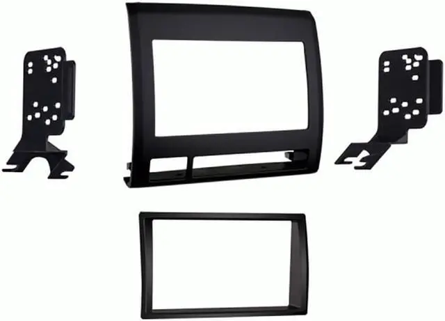 Alt view image 10 of 12 - Metra 95-8214TB METRA Vehicle Mount for Radio - ABS Plastic - Black
