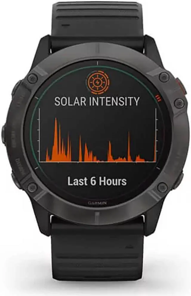 Alt view image 19 of 20 - Garmin FENIX6XPSTGB fenix 6X - Pro Solar Edition - Carbon