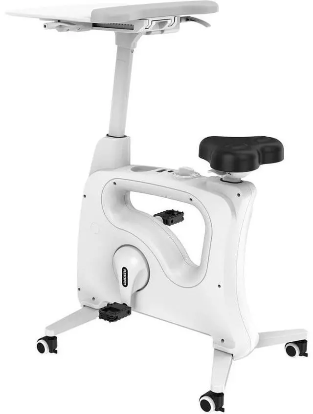 Alt view image 11 of 12 - Flexispot Exercise Bike Home Office Standing Desk Bike - Deskcise Pro - 2018 CES Innovation Awards