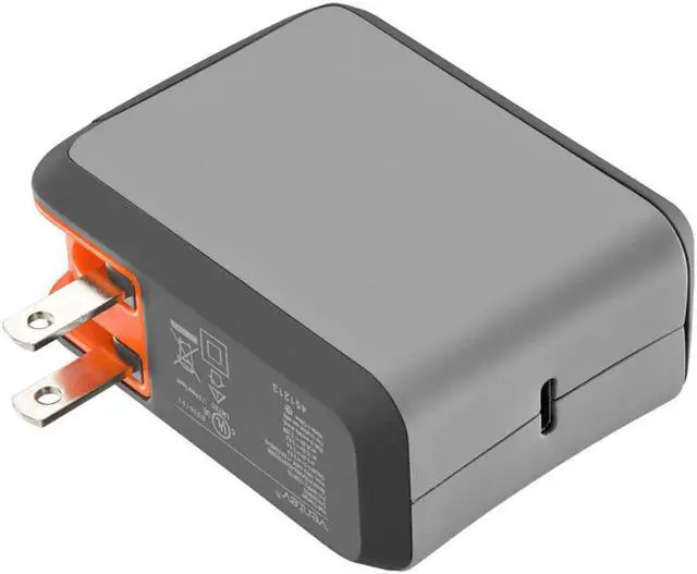 Alt view image 3 of 9 - Ventev Wallport pd1300 Wall Home Charger with USB Type C Port